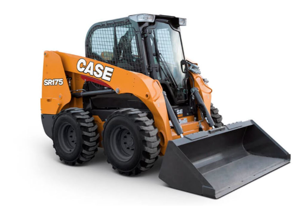 Aluguel de Minicarregadeira Bobcat CASE SR175